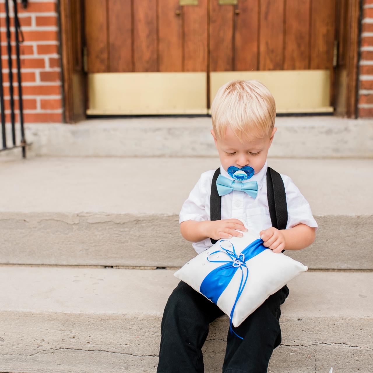 Navy blue ring bearer outfit best sale